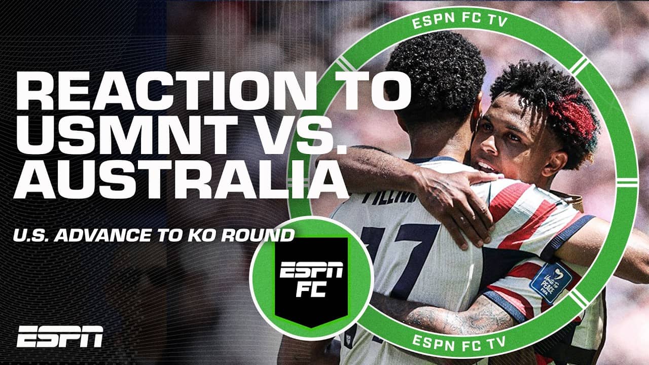 FULL REACTION to USA vs. Australia 🔍 'USMNT WERE IN CONTROL ALL NIGHT!' - Geoff Cameron | ESPN FC