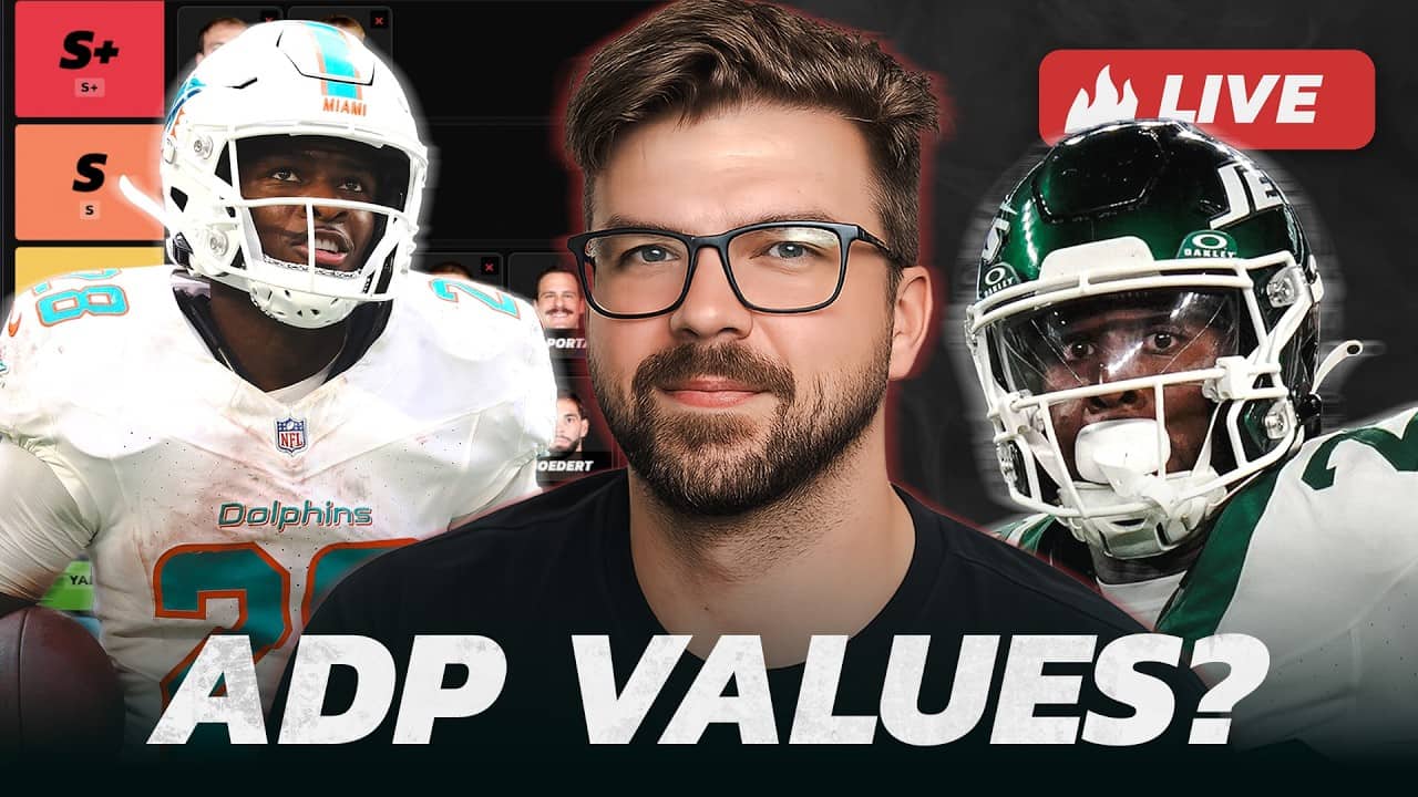 Debating the Top 24 Overall Players for Fantasy Football in 2026 (ADP vs. Projections)