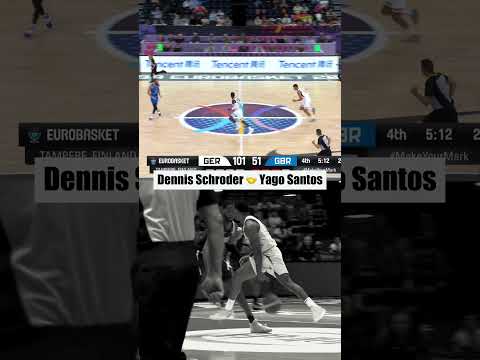 Yago & Schroder making the impossible look easy 😎 #EuroBasket