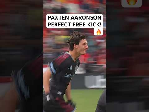 Aaronson SET PIECE STUNNER!😤