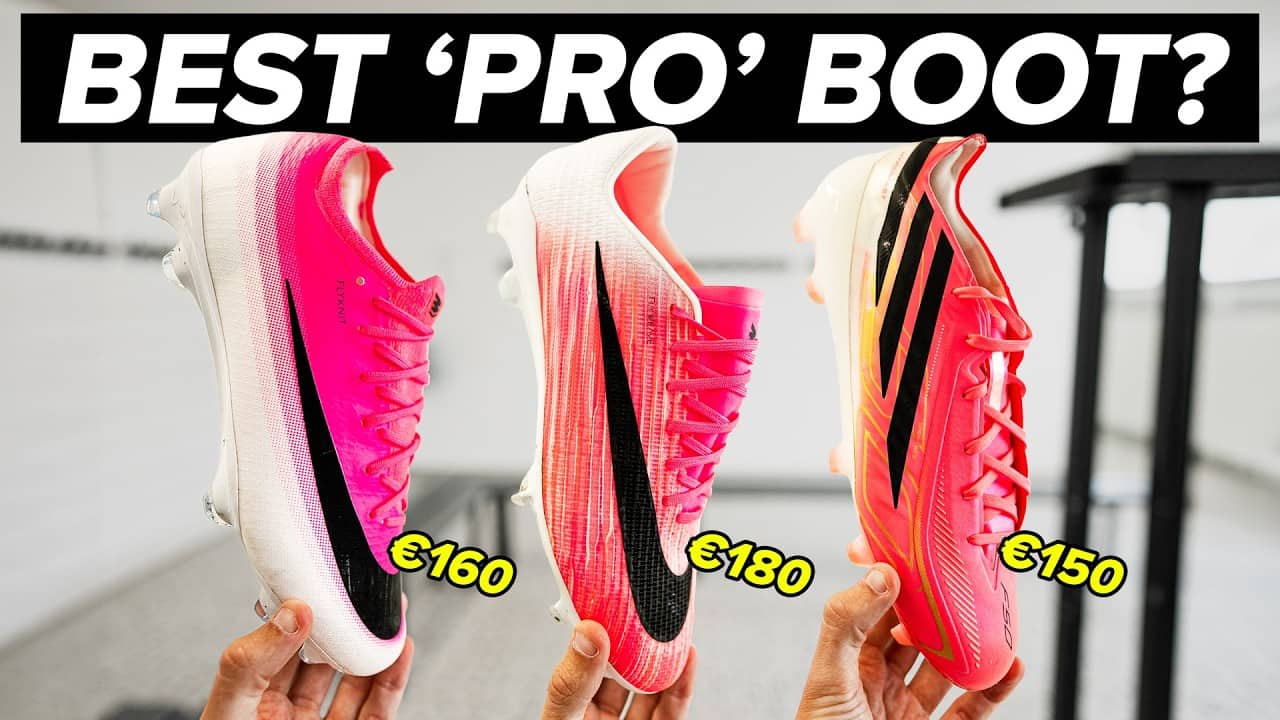 WHICH 'PRO' BOOT IS THE BEST? adidas F50 vs Nike Mercurial