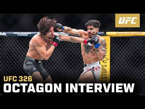 Alberto Montes Octagon Interview | UFC 326