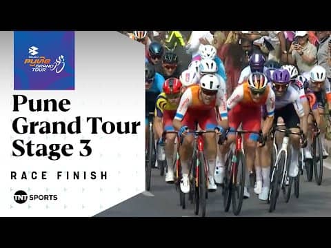 THREE IN A ROW 💥 | Pune Grand Tour Stage 3 Final KM's | TNT Sports Cycling