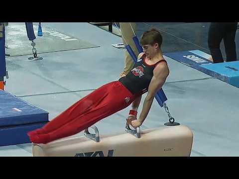 Parker Thackston - Pommel horse at 2026 men's gymnastics semifinals