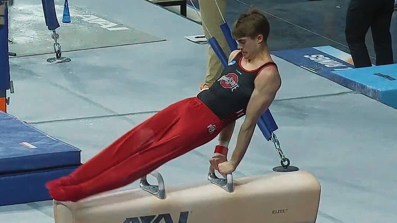 Parker Thackston - Pommel horse at 2026 men's gymnastics semifinals