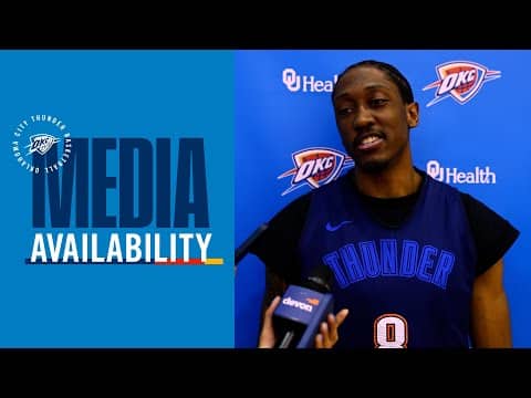 Practice Media Availability with Jalen Williams | January 10, 2026 | OKC Thunder