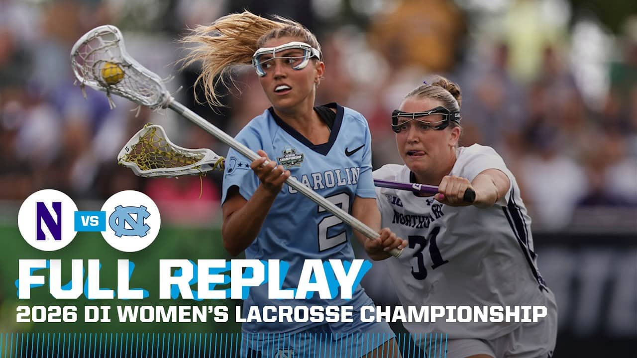 Northwestern vs. UNC: 2026 NCAA women's lacrosse championship | FULL REPLAY