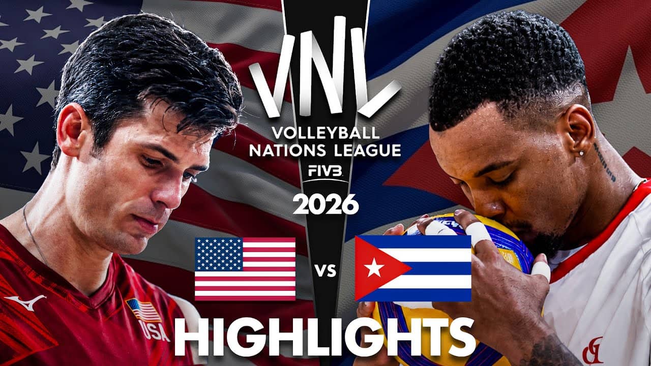 Cuba 🇨🇺 vs USA 🇺🇸 | Highlights | Men's VNL 2026