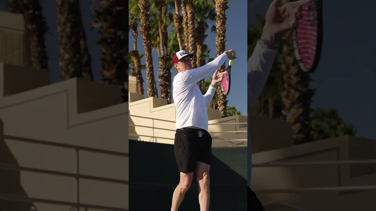 Sam Querrey Gives Us His Take On Solinco Confidential Soft Tennis String! #tennisequipment #solinco