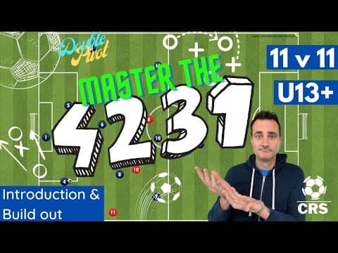 Wanna Play the 4231 Formation with your Soccer Team?