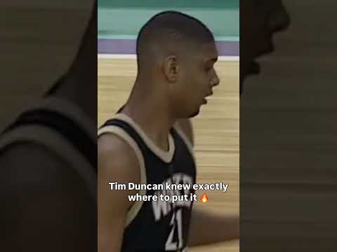 Tim Duncan was unstoppable 🤩 #wakeforest  #collegebasketball #accbasketball #basketball #sports