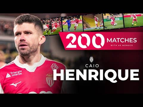 Caio Henrique x200 : ses meilleurs moments avec l’AS Monaco !