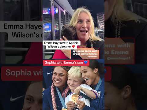 It's all in the USWNT family 🥹 (via sophiawilson/IG)