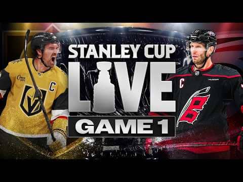 🏒 Stanley Cup Live | Hurricanes vs Golden Knights Game 1 | @emptynetterspod