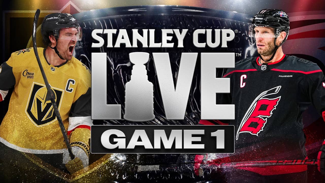 🏒 Stanley Cup Live | Hurricanes vs Golden Knights | Game 1
