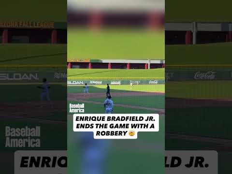 WHAT A CATCH 🔥 #baseball