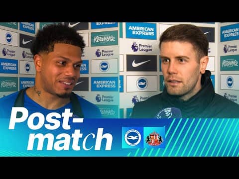 POST-MATCH | Hurzeler And Georginio | Brighton v Sunderland