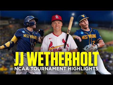 Cardinals rookie JJ Wetherholt's NCAA baseball tournament highlights