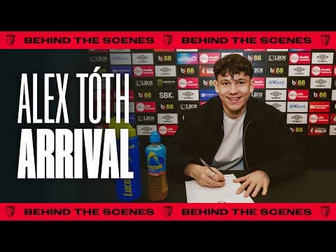 From Budapest to Bournemouth: Inside Alex Tóth’s first day as a Cherries player