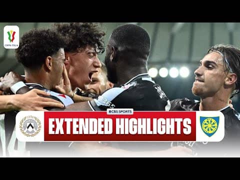 Udinese vs. Carrarese: Extended Highlights | Coppa Italia | CBS Sports Golazo