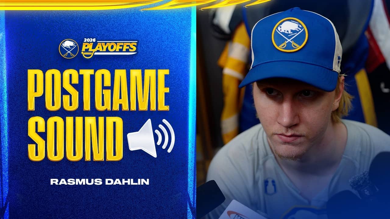 “Too Fresh Right Now” | Rasmus Dahlin After Game 7 Loss To Canadiens | Buffalo Sabres Playoffs