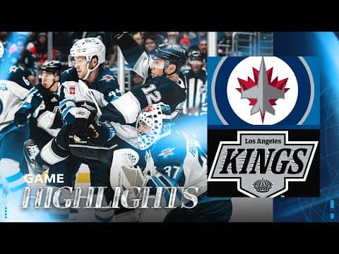 Los Angeles Kings vs. Winnipeg Jets - Game Highlights