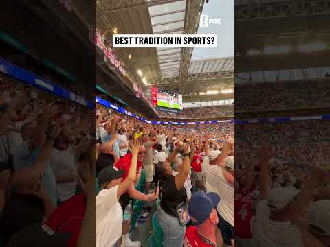 England singing "Wonderwall" with its fans never gets old