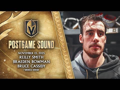 🎥 POSTGAME SOUND: Smith, Bowman & Cassidy