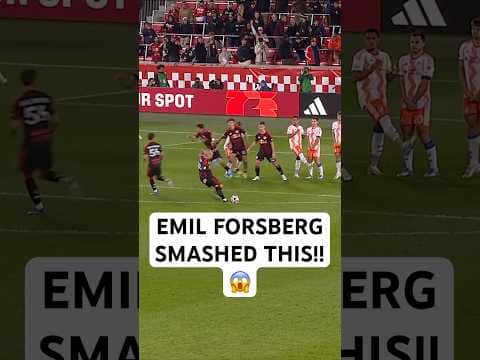 Emil Forsberg STUNNING FREE KICK!!🤯
