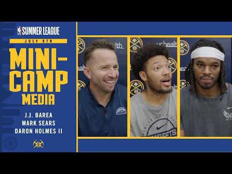 Denver Nuggets Mini-Camp Day Three Media | 2026 Summer League 🎙