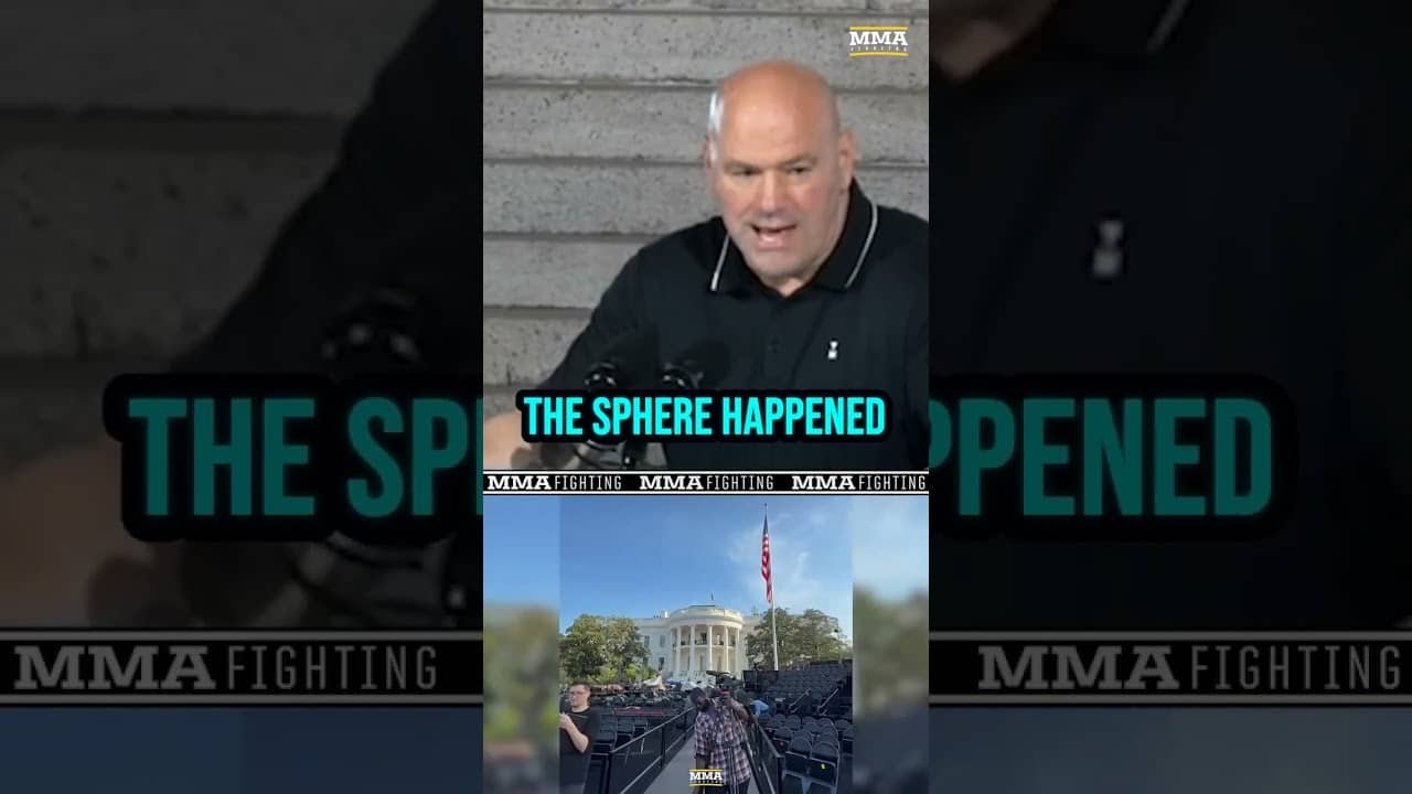 STOP ASKING Dana White about the WEATHER: UFC White House is happening no matter what, White says