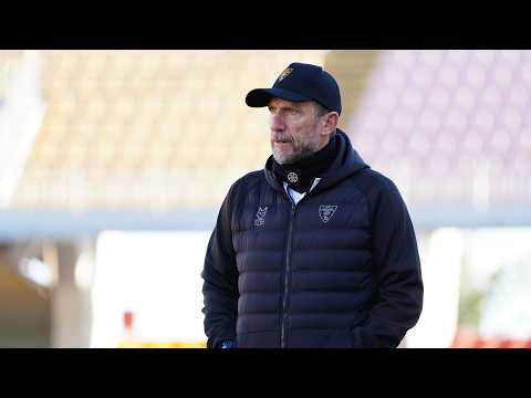 Mister Di Francesco presenta Lecce-Inter