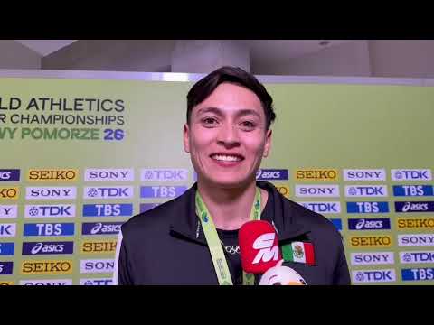 Mexico’s Erick Portillo after High Jump Silver at World Indoor Championships
