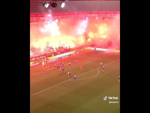 Absolute wild scenes from Berlin as Union Berlin celebrate their 60th anniversary 🔥 ❤️‍🔥