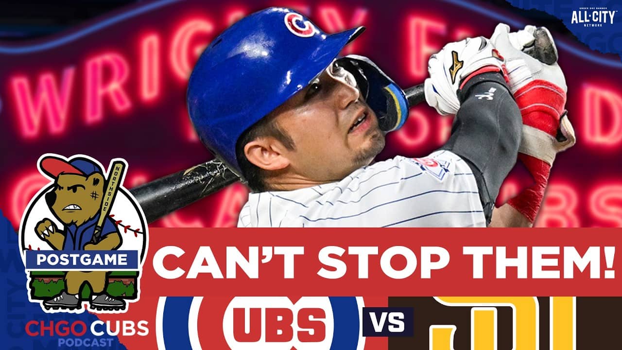 CUBS POSTGAME: Chicago Cubs Keep Rolling! Take Down Padres at Wrigley | CHGO Cubs