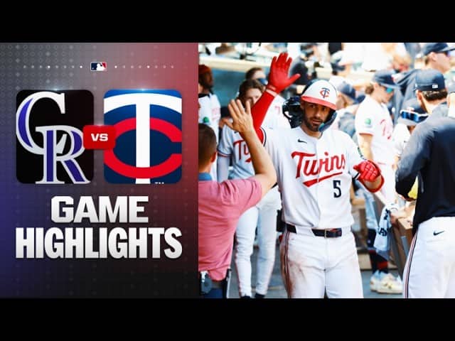 Rockies vs. Twins Game Highlights (6/28/26) | MLB Highlights