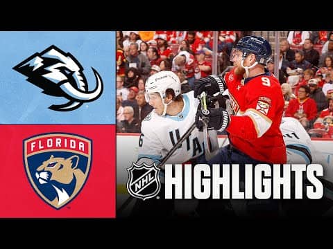 Mammoth vs. Panthers | NHL Highlights | January 27, 2026