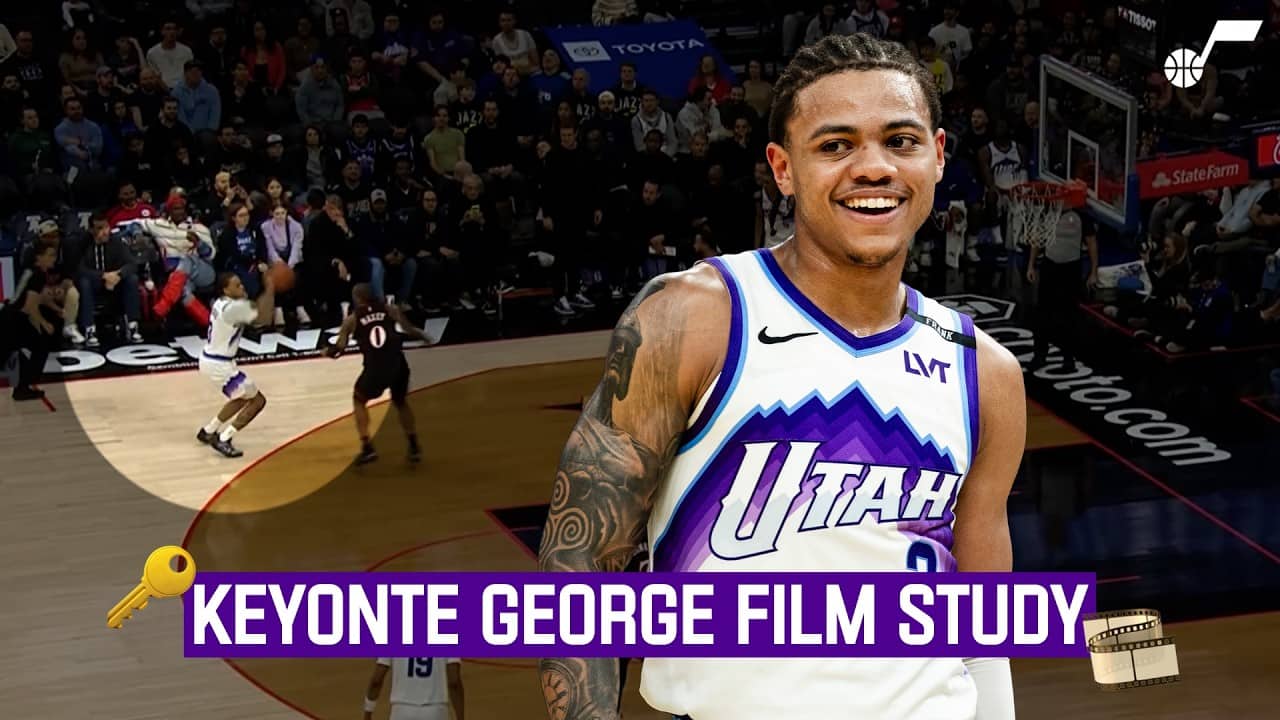 Keyonte George's breakout season 🔑 | UTAH JAZZ FILM STUDY