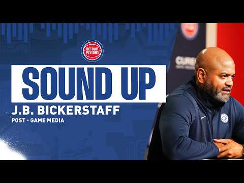 Post-Game Press Conference: J.B. Bickerstaff | Pistons vs. Bucks | 04.08.26