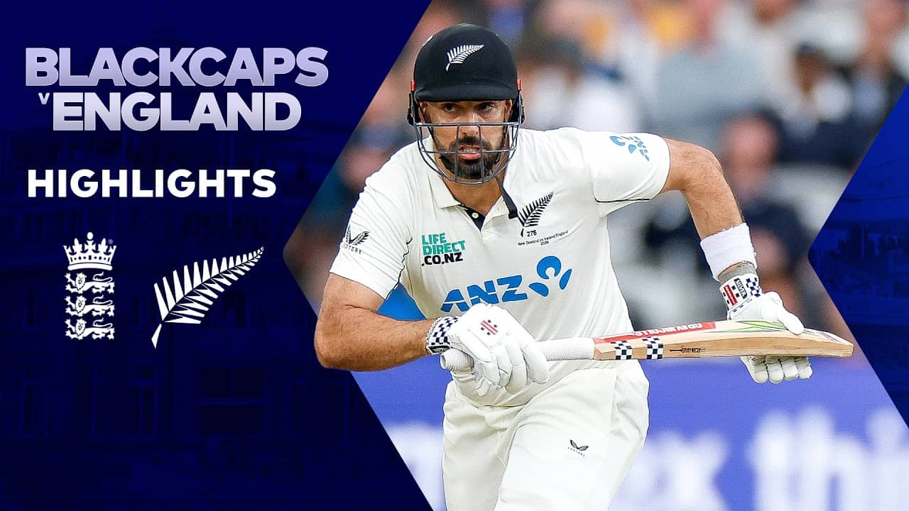 HIGHLIGHTS | BLACKCAPS vs England | 1st Test | Day 1 | Sky Sport NZ