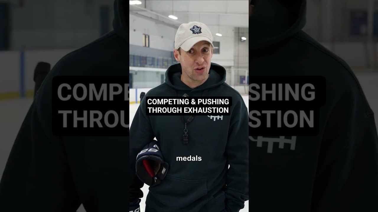 COMPETING & PUSHING THROUGH EXHAUSTION #hockeycoaching #hockeytraining
