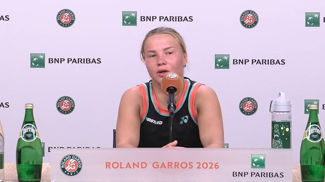 Roland-Garros 2026 - Диана Шнайдер после поражения от Хвалиньской: «Она играла нереально»