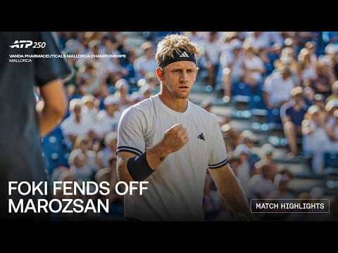 Alejandro Davidovich Fokina vs Fabian Marozsan Highlights | Mallorca 2026 Semi-finals