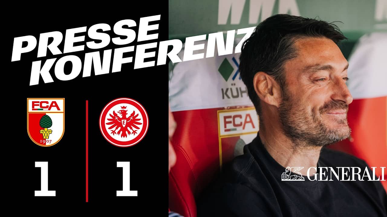 "Balance finden" I Die Pressekonferenz nach Augsburg