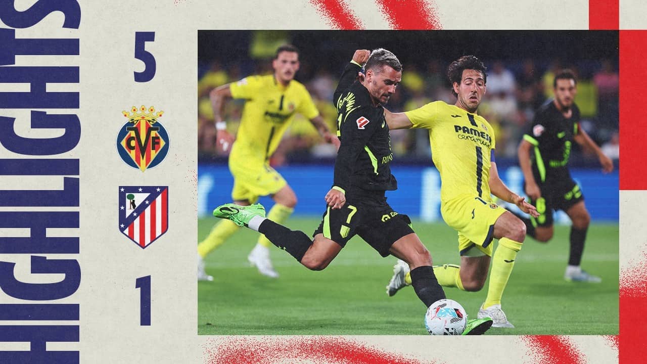 Villarreal 5-1 Atlético de Madrid | ⚽ Pubill | HIGHLIGHTS, LaLiga - MD38
