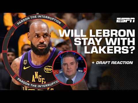 Brian Windhorst discusses LeBron James’ future with the Lakers 👀 | PTI