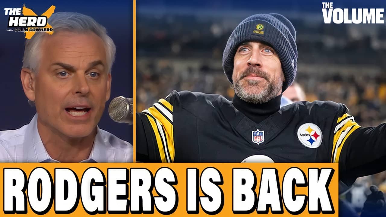 Aaron Rodgers RETURNING to Steelers: Colin Cowherd REACTS | THE HERD NFL
