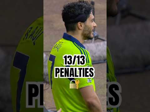 Penalty cold, celebration colder. 🥶