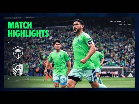HIGHLIGHTS: Seattle Sounders FC vs. St. Louis CITY SC | April 18, 2026