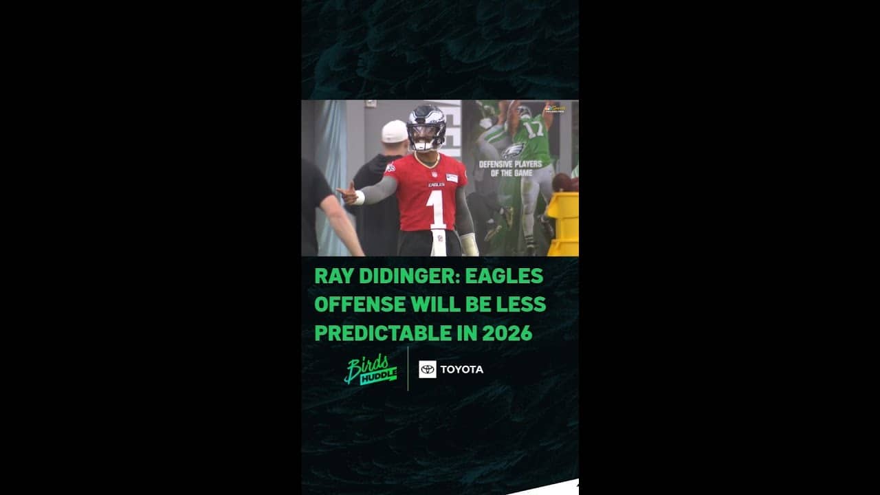 Ray Didinger explains why Eagles offense will be less predictable in 2026